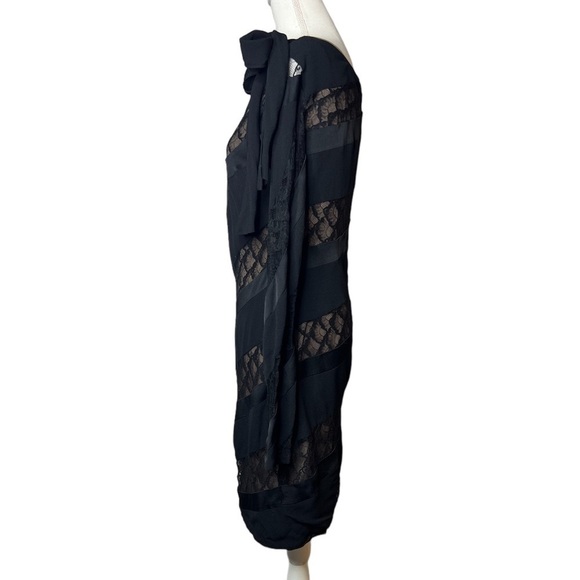 Diane Von Furstenberg Noemi Satin Crepe Midi Dress - Picture 3 of 9